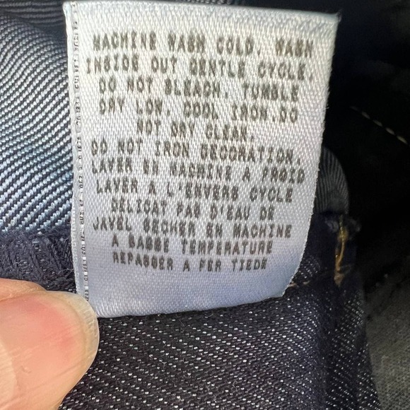 Guess Premium Women's Bootcut Embellished Denim Jeans Size 27 Low Rise - Picture 15 of 16